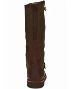Chippewa Pitstop Pull On Waterproof Snake Boots - Round Toe -Western Cowboy Clothing 050F73 B3 P4