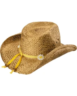 Shyanne Girls' Daisy Straw Hat -Western Cowboy Clothing 2000206855 200 P2