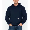 Carhartt Men's FR Hooded Pullover Solid Work Sweatshirt