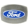 Western Express Men's Silver New-Ford Screen Buckle