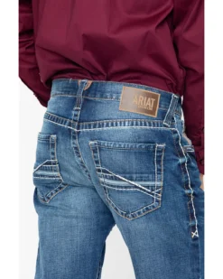 Ariat Men's M4 Preston Silverton Jeans - Big And Tall -Western Cowboy Clothing 2000238316 400 P5