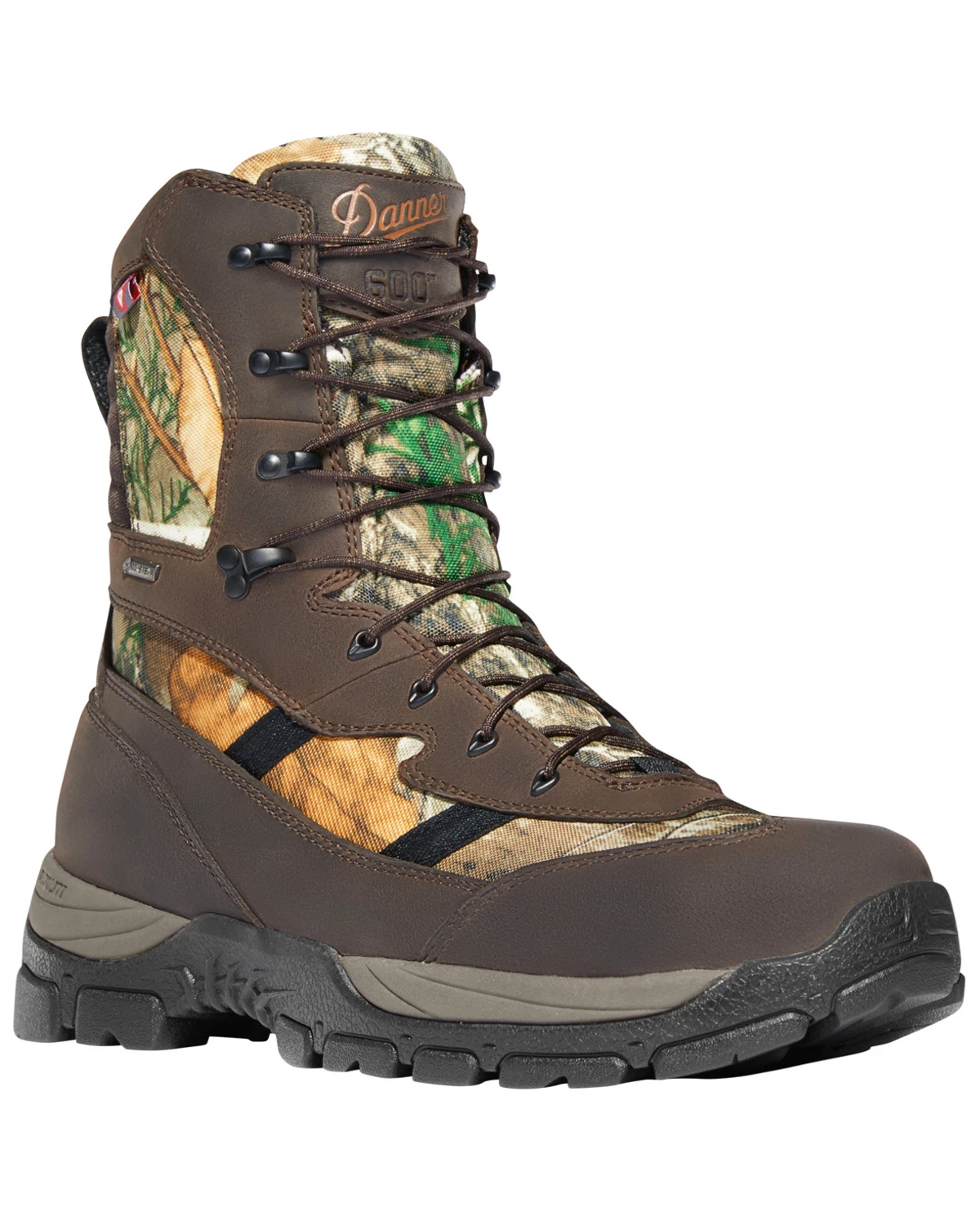Danner Men's Mossy Oak Alsea 8" Lace-Up Waterproof 600G Insulated Boots - Round Toe 1 Danner Men's Mossy Oak Alsea 8" Lace-Up Waterproof 600G Insulated Boots - Round Toe