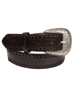 AndWest Men's Double Twisted Belt