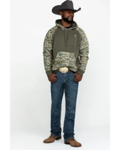 Ariat Men's Camo Patriot Hooded Sweatshirt -Western Cowboy Clothing 2000281580 300 P6