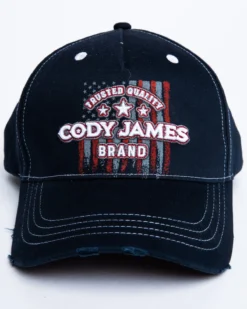 Cody James Men's Gradient Flag Ball Cap -Western Cowboy Clothing 2000296728 400 P4