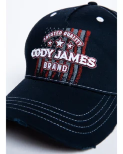 Cody James Men's Gradient Flag Ball Cap -Western Cowboy Clothing 2000296728 400 P6