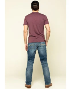 Ariat Men's M4 Dakota Low Stretch Stackable Slim Straight Jeans -Western Cowboy Clothing 2000312788 400 P5