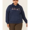 Ariat Women's R.E.A.L. Serape Logo Hoodie Sweatshirt - Plus