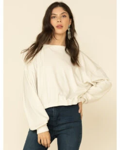 Z Supply Women's Bodhi Velour Sweatshirt