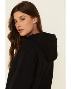 Ruby's Rubbish Women's She's A Good Girl USA Seal Graphic Hooded Sweatshirt -Western Cowboy Clothing 2000337415 001 P5