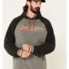 Cinch Men's Vintage Logo Raglan Hooded Sweatshirt