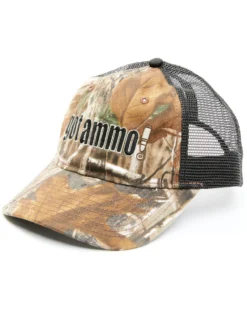 H3 Sportgear Men's Camo Print Got Ammo Mesh Back Trucker Cap