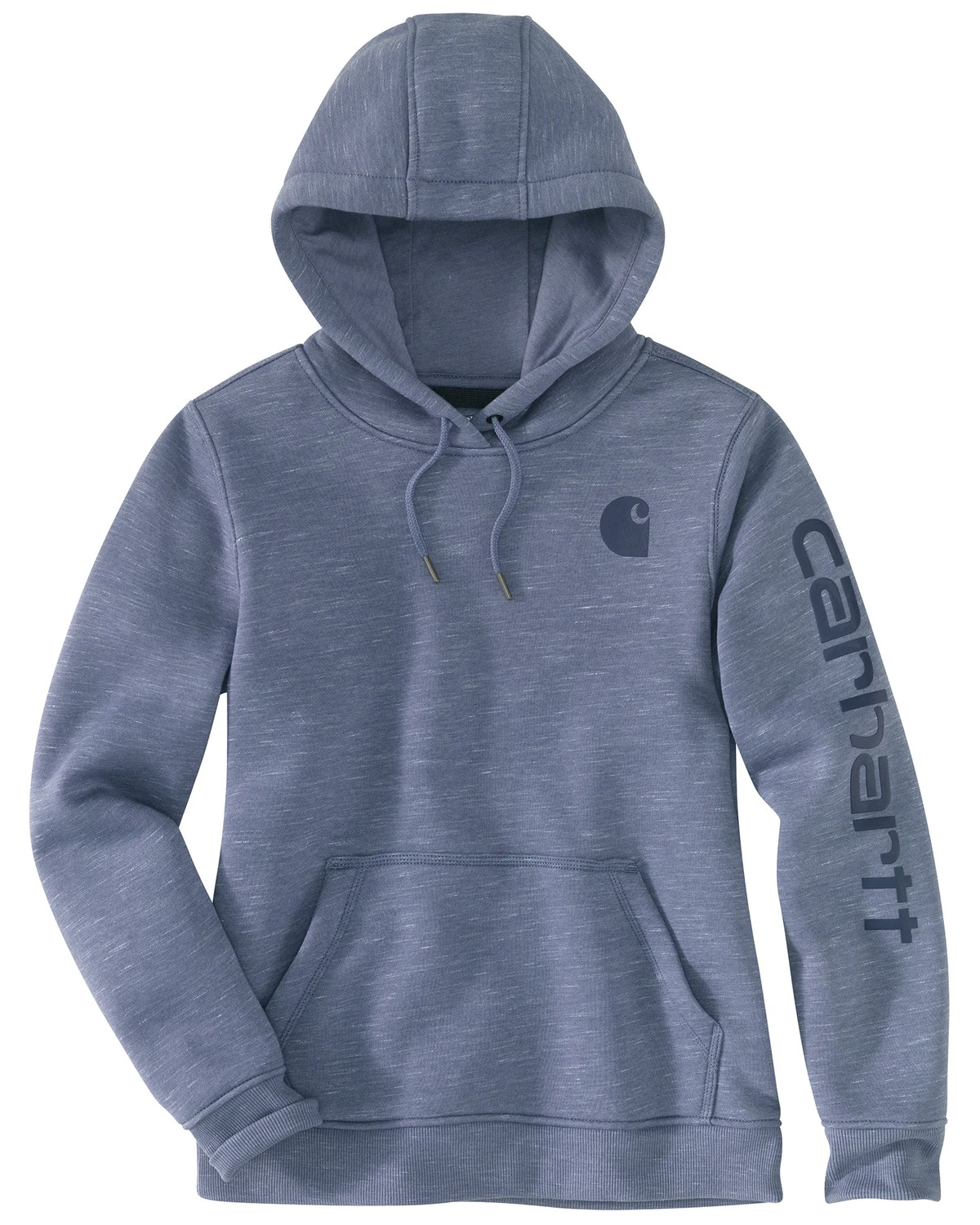 Carhartt Women's Midweight Logo Sleeve Graphic Hooded Work Pullover Sweatshirt 1 Carhartt Women's Midweight Logo Sleeve Graphic Hooded Work Pullover Sweatshirt