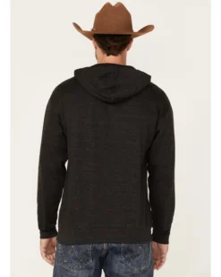 Cowboy Hardware Men's Gray Cowboy Breed Graphic Hooded Sweatshirt -Western Cowboy Clothing 2000346639 020 P4