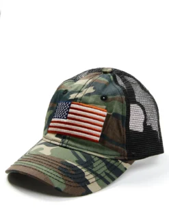 H3 Sportgear Men's Camo Print Baseball Cap