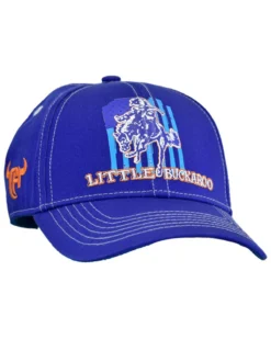 Cowboy Hardware Boys' Little Buckaroo Embroidered Solid-Back Ball Cap