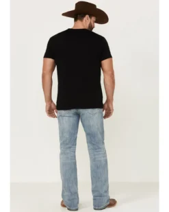 Rock & Roll Denim Men's Double Barrel Reflex Stretch Relaxed Bootcut Jeans