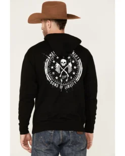 Howitzer Men's American Patriot Sons Of Liberty Graphic Hooded Sweatshirt 7 Howitzer Men's American Patriot Sons Of Liberty Graphic Hooded Sweatshirt -Western Cowboy Clothing 2000364410 001 P4