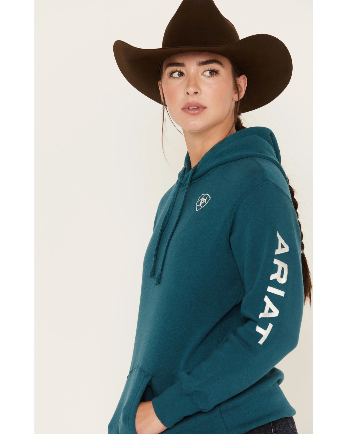 Ariat Women's Embroidered Logo Hoodie 1 Ariat Women's Embroidered Logo Hoodie