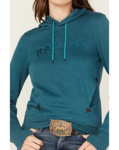 RANK 45 Women's Logo Fleece Hoodie -Western Cowboy Clothing 2000374959 441 P3