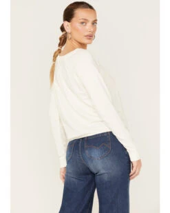 Rock & Roll Denim Women's Midnight Rodeo Graphic Sweatshirt -Western Cowboy Clothing 2000375609 103 P4