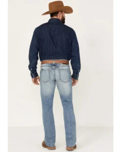 Ariat Men's M4 Relaxed Madera Straight Stretch Denim Jeans -Western Cowboy Clothing 2000377338 400 P3