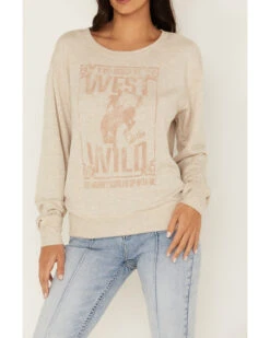 Idyllwind Women's Wild West Graphic Sweatshirt -Western Cowboy Clothing 2000380721 104 P3