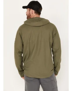 Hawx Men's UPF Long Sleeve Hooded Work Shirt -Western Cowboy Clothing 2000383022 300 P4