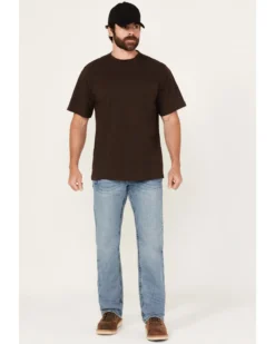 Ariat Men's Rebar M5 DuraStretch Edge Medium Wash Straight Stretch Denim Jeans