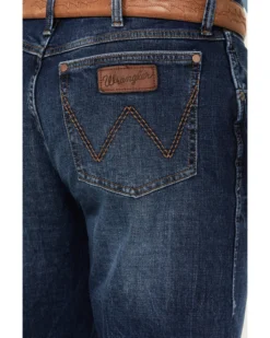Wrangler Retro Men's Elmont Medium Wash Relaxed Bootcut Stretch Jeans -Western Cowboy Clothing 2000394531 414 P4