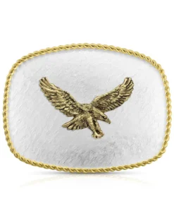 Montana Silversmiths Rippling Waters Soaring Eagle Belt Buckle