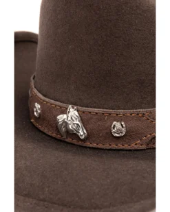 Bullhide Boys' Horsing Around Wool Cowboy Hat -Western Cowboy Clothing 282929 47 P6