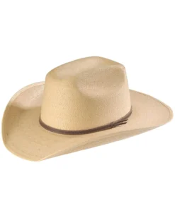 Atwood Hat Co. Kids Natural Palm Leaf Western Hat