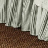 HiEnd Accents Prescott Taupe Stripe Bedskirt - King